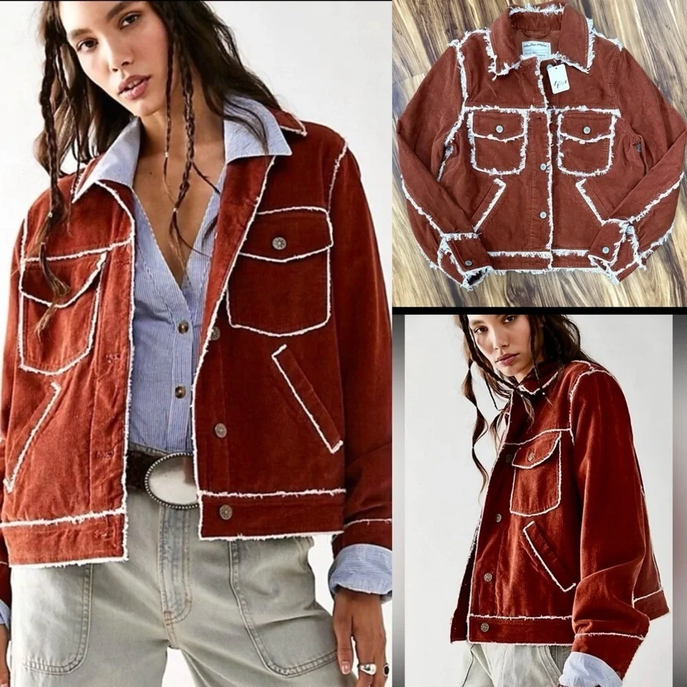 Free People Heartland Corduroy Jacket